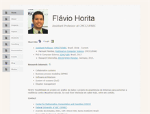 Tablet Screenshot of flaviohorita.com